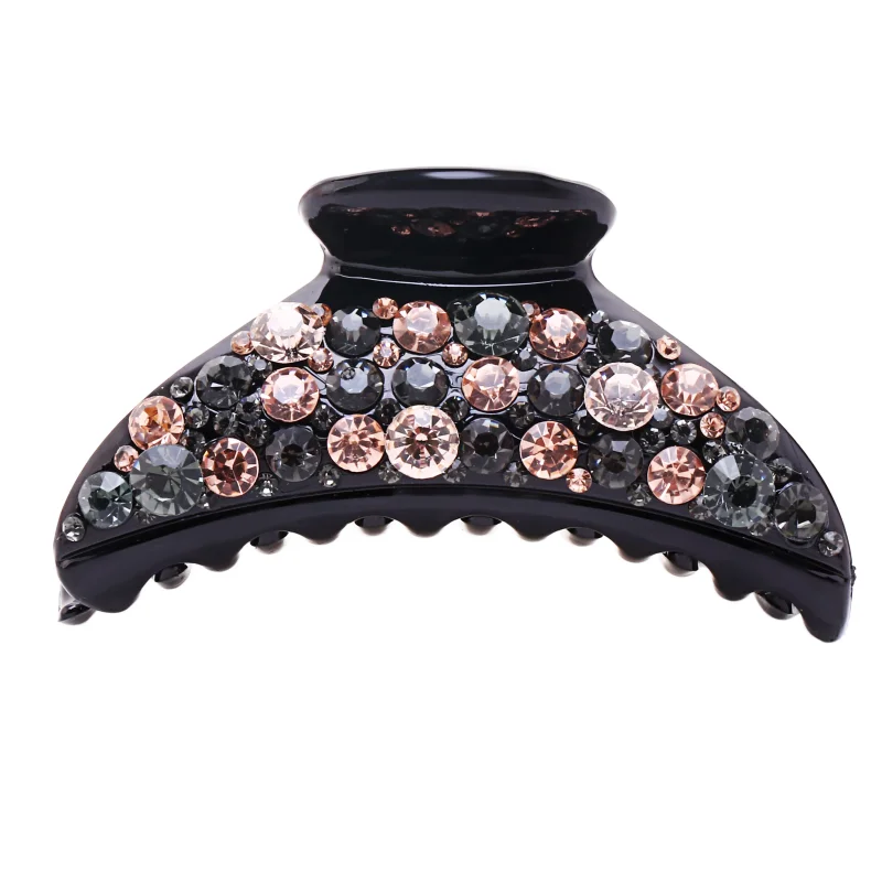 9cm Hair Claw Rhinestone Hair Accessories Hair Clip for Fine Hair Women and Girls