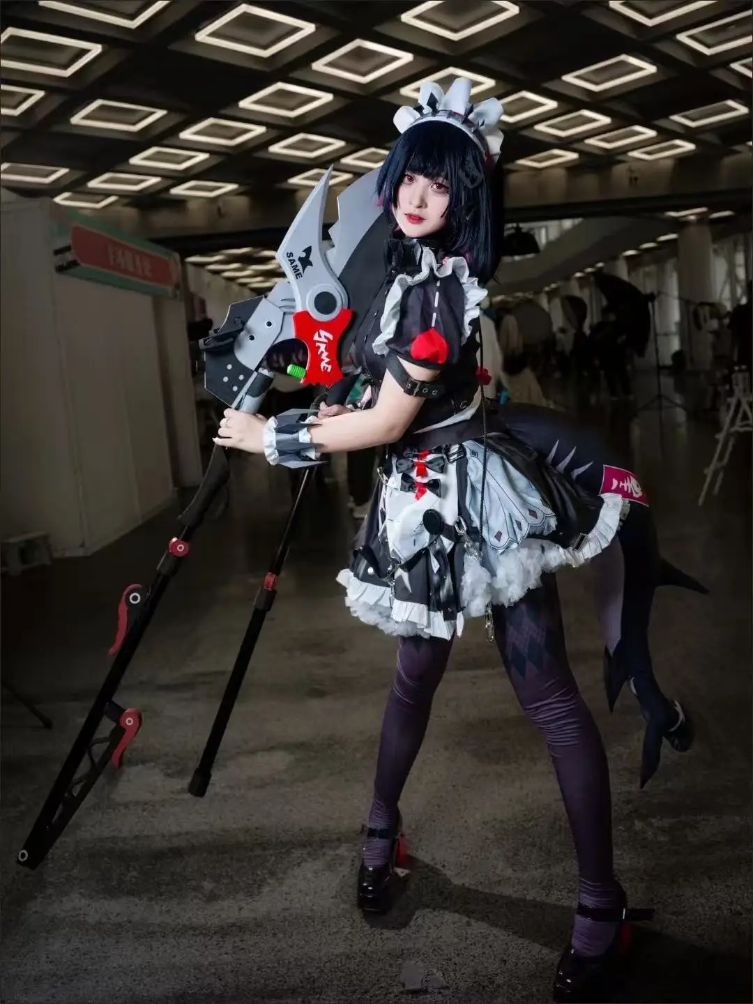 Ellen Joe Shark Scissors Weapons Game Zenless Zone Zero Cosplay Prop Ani'me Halloween Paarty Masquerade Women Toys
