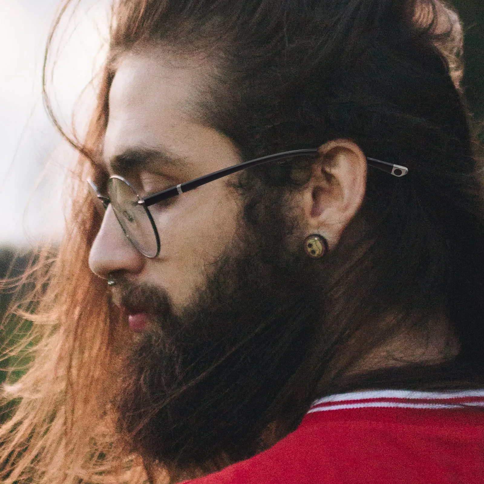 

1 Pair Eyeglasses Arm Legs Replacement Tr Material Universal Glasses Temple Arms for Sunglasses Eyeglasses Repair Kit