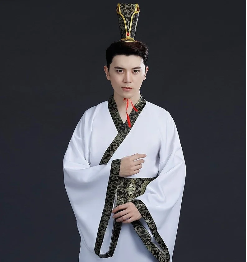 Ancient Chinese Male Hat Cosplay Hanfu Hair Acessory for Cosplay Costumes Headwear