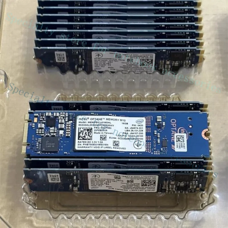 

A+ for Intel Optane Memory M10 SSD M.2 2280 16GB MEMPEK1J016GAL PCIe 3.0 Xpoint NVMe
