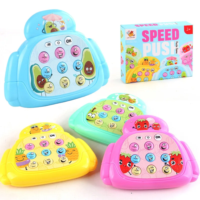 New Cartoon Cute Children's Electronic Game Toys Creative Gopher Toys Mini Handheld Game Machine Children's Stress Relief Toys