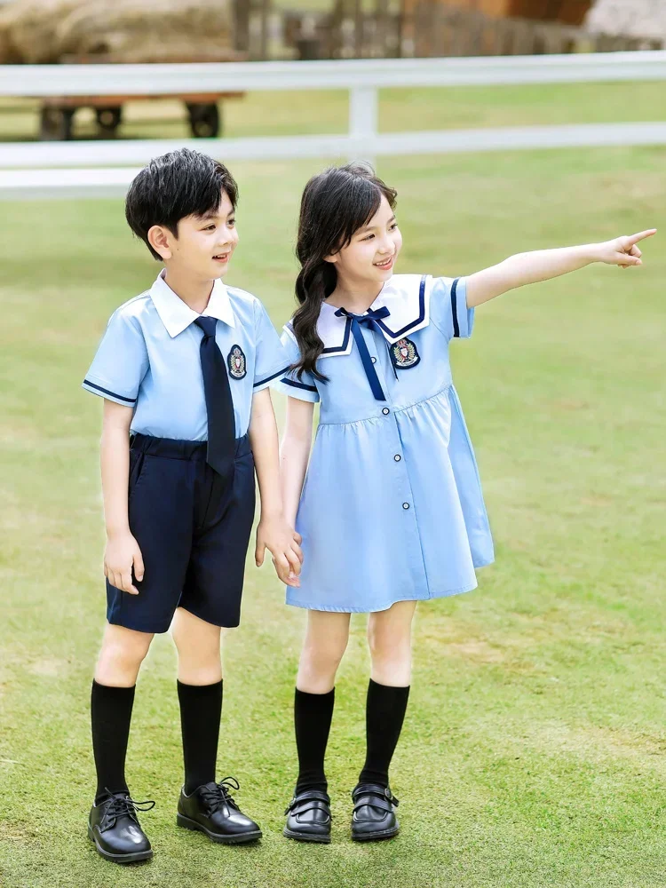 Uniformes de Maternelle, Robe de Marin d'École Primaire, Spectacles de Chorale, Été 303