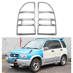Chrome Tail Lamp Cover Trim Car Modify Accessories For Suzuki Grand Vitara Escudo 2.0 1998 1999 2000 2001 2002 2004