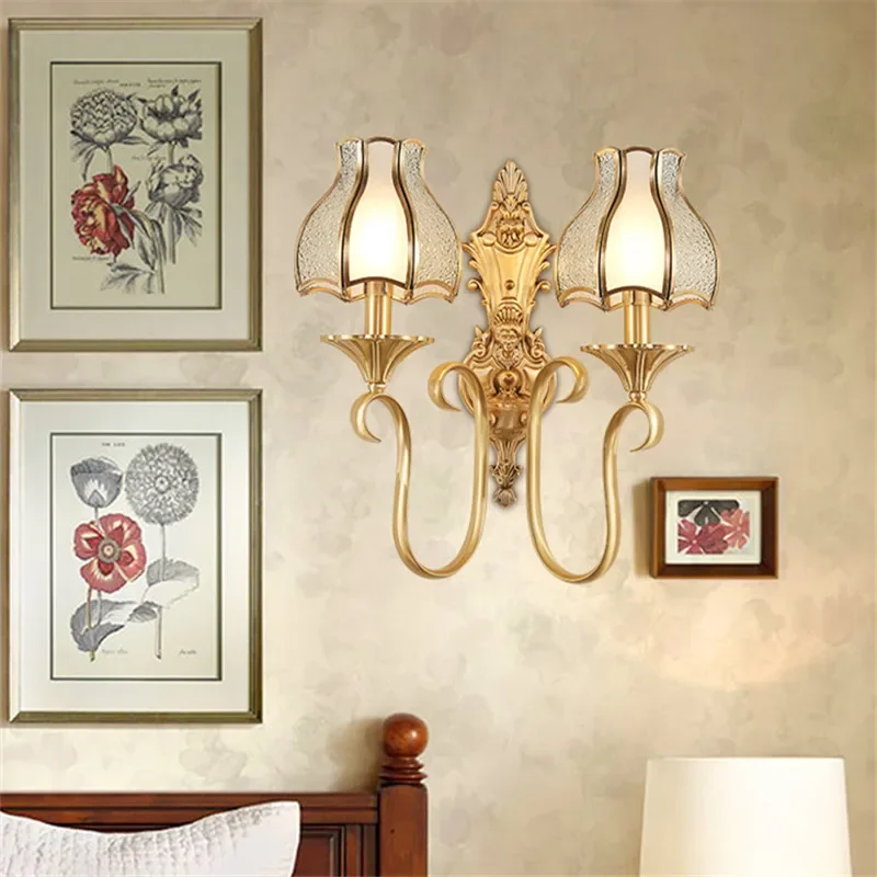 COLIN Contemporary LED Copper Wall Lighting Creative Design Sconce Lamp Decor for Home Living Room