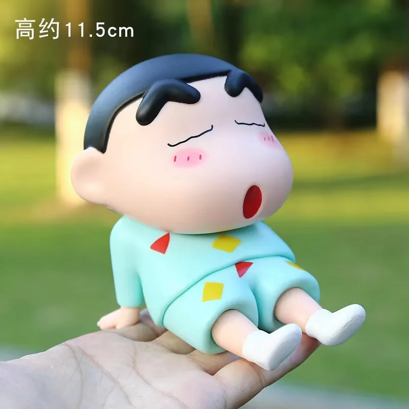 

Kawaii Crayon Shin-Chan Phone Holder Anime Pikachu Cute Cartoon Desktop Watching Phone Support Doll Decorations Halloween Gifts