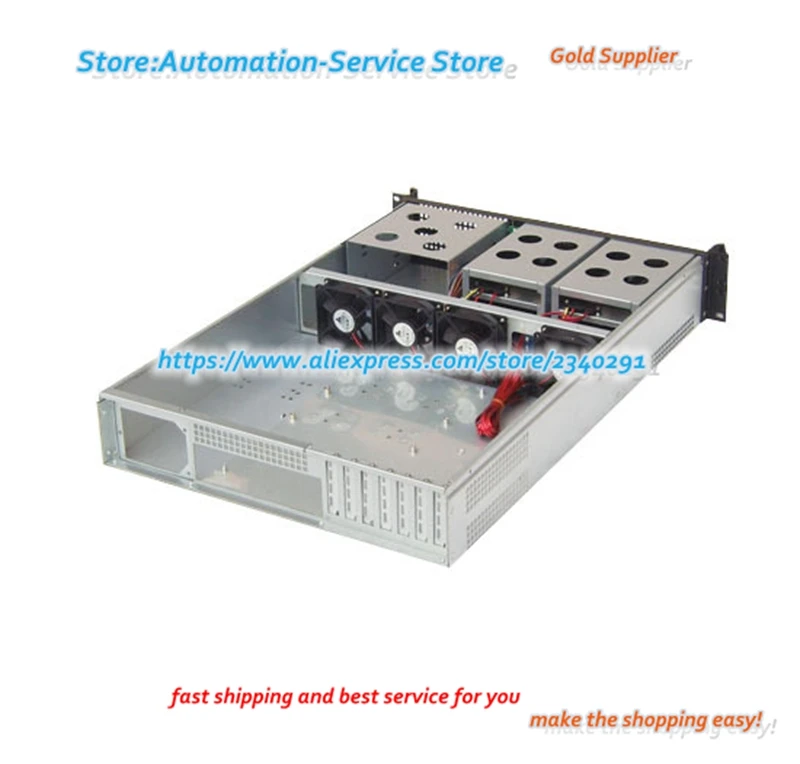 大きなサポートを備えた2uハードディスクドライブ,s206サーバーケース,6つのCDドライブ,コールドプラグ