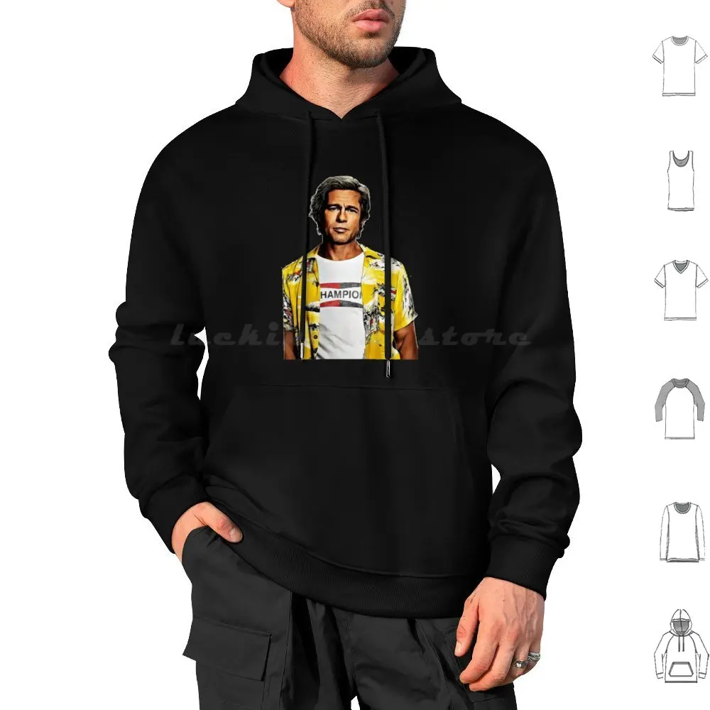 Brad Pitt Funny Gifts Boy Girl Hoodies Long Sleeve Brad Pitt Funny Boy Girl Sharon Tate Movie Tarantino Margot Robbie