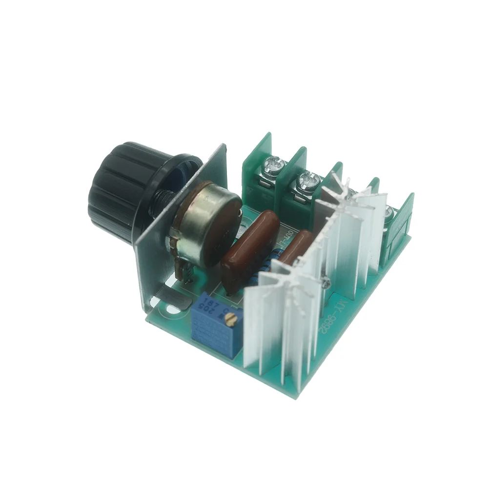 Voltage Regulator 2000 Watt AC 50 - 220 Volt Dimmer SCR Power Regulator Motor Speed Controller Home Improvement Regulators 2000