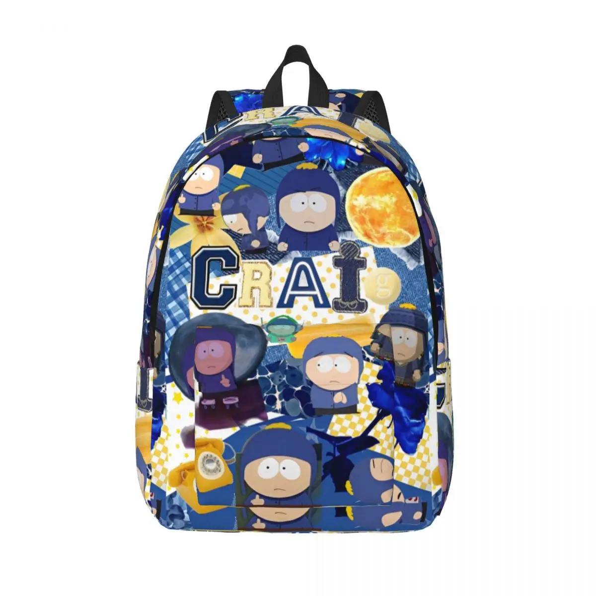 

Подростковый рюкзак Souths Parks, уличный студенческий деловой рюкзак Craig Tucker для мужчин и женщин, сумка через плечо для ноутбука