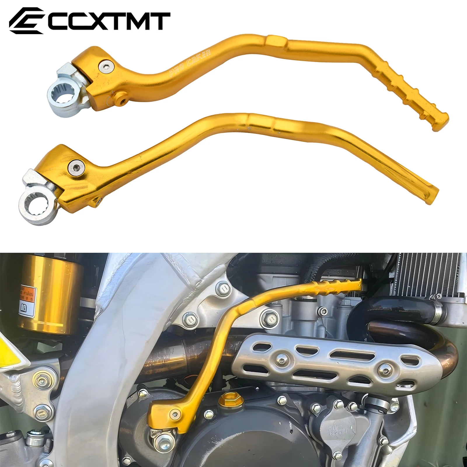 

Motorcycle CNC Forged Kick Start Starter Lever Pedal For Suzuki RMZ 250 450 RMZ250 RMZ450 RM250Z RM450Z 2008-2014 Universal