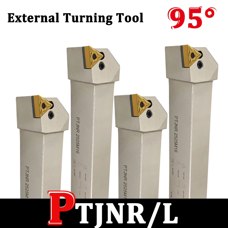 1PCS PTJNR1616H16 PTJNR2020K16 PTJNR2525M16 Cnc External Tool Holder Turning Tools PTJNR PTJNL For Carbide Inserts SNMG