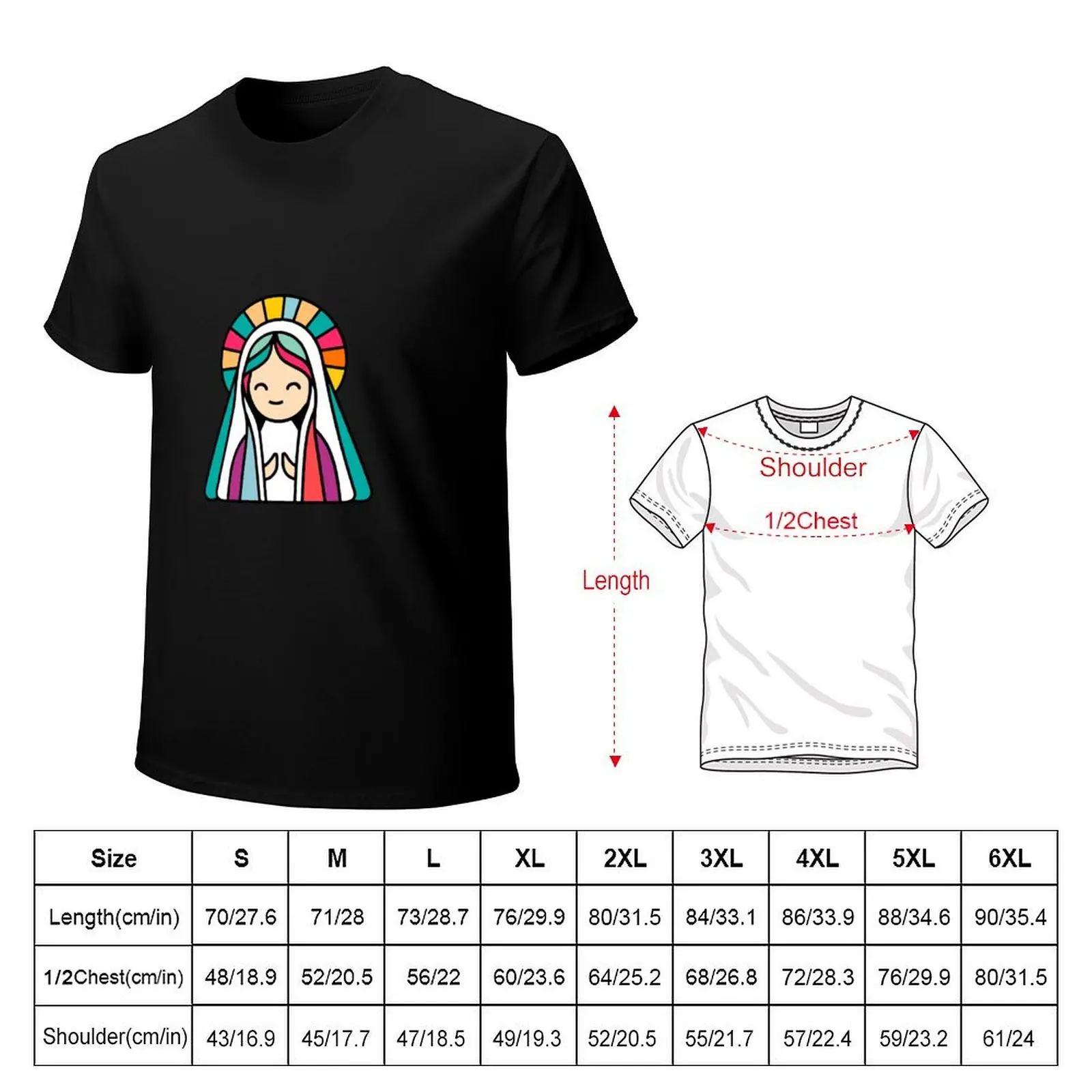 La Virgen De Guadalupe T-Shirt funny t shirts dark humor T-Shirt