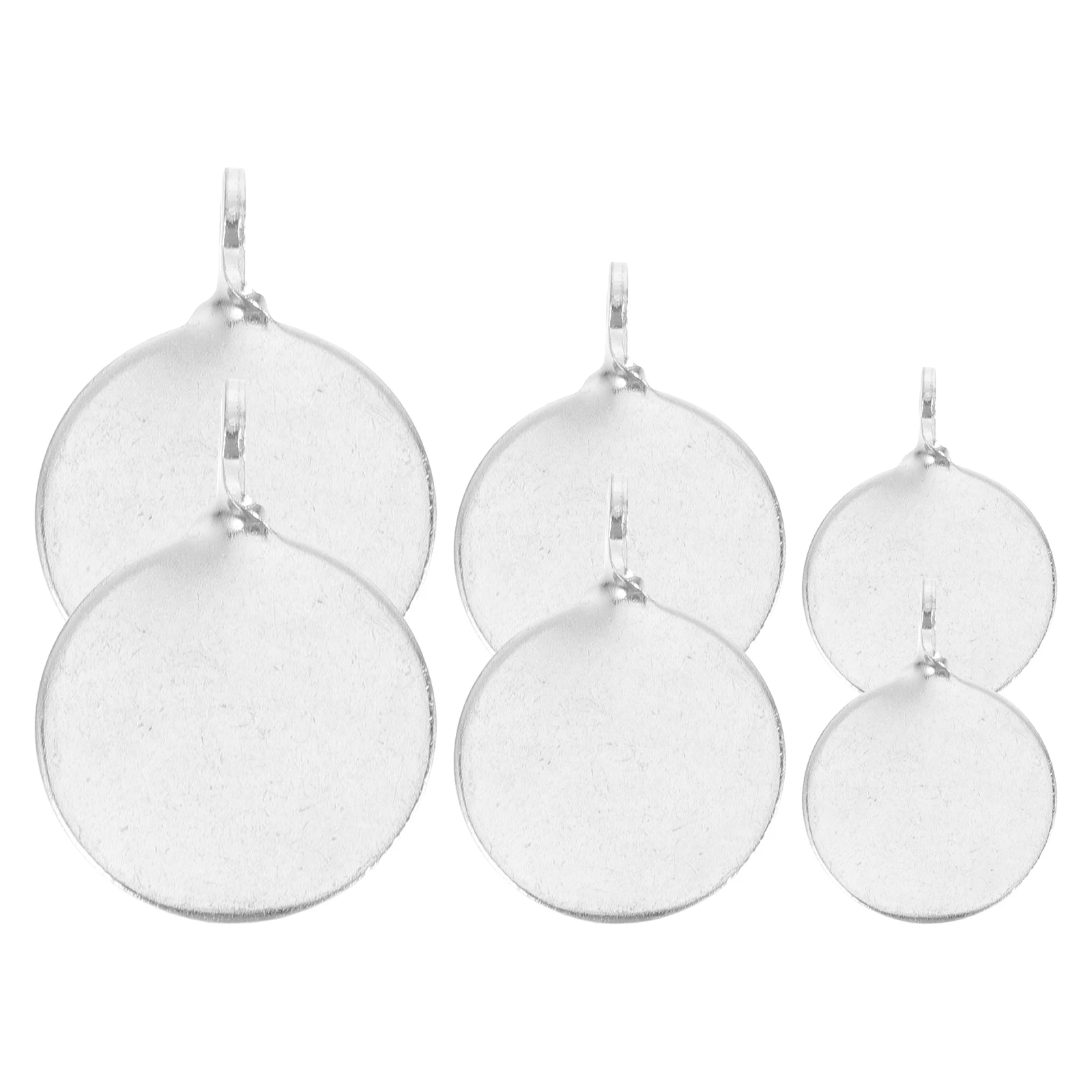 

6 Pcs Stainless Steel Shooting Targets 2cm 3cm 4cm Manganese Hanging Training Tool for Bow Arrow Practice Outdoor Sports