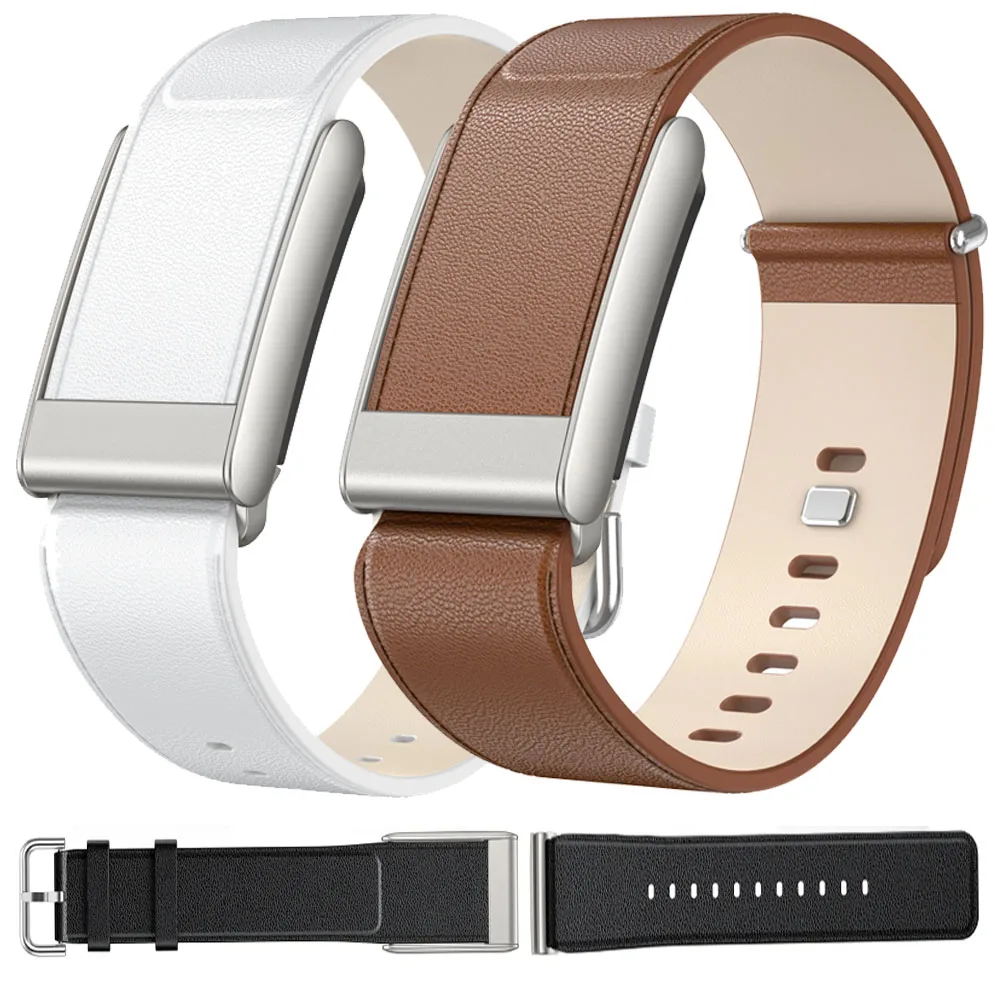 

Metal Head Leather Strap for Whoop 5.0 high quality Comfortable Replacement Accessories Wristband For Whoop 5.0 MG Bracelet Belt
