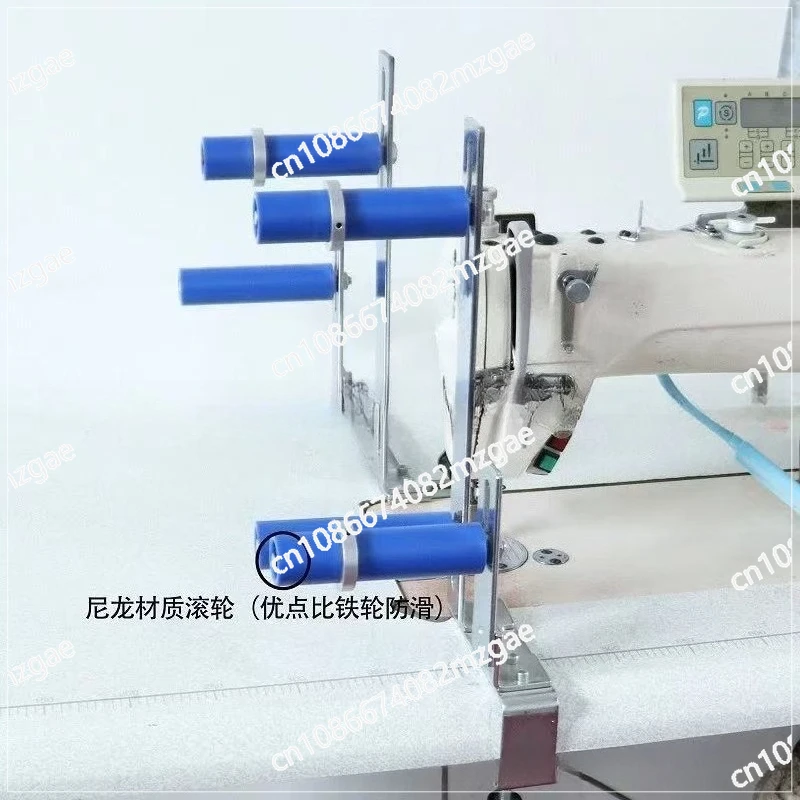 Computer flat car copy edge oversewing machine rubber band frame beer acid frame double needle car pull trouser waist elastic