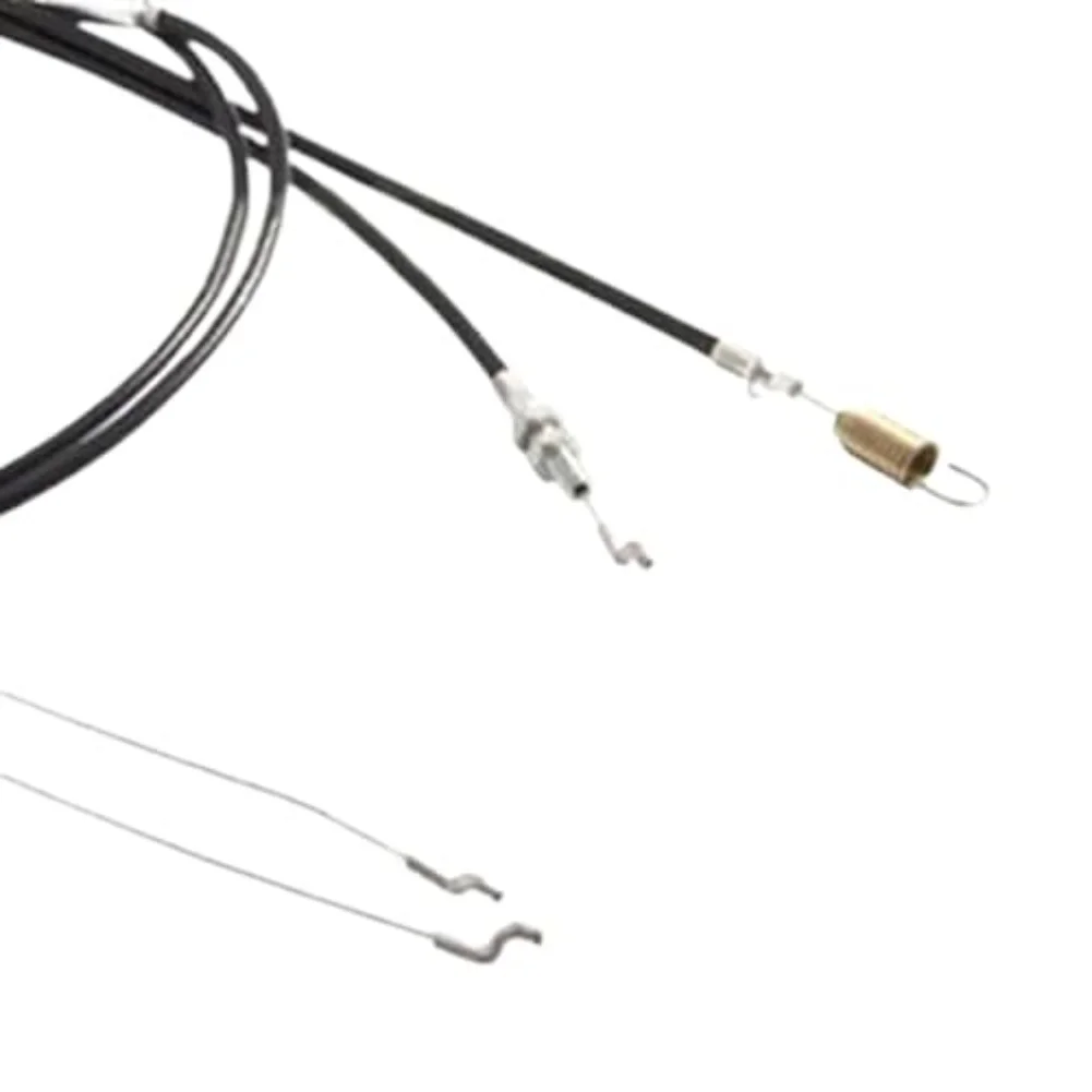 Dual Throttle Cable Unit for Lawn Mowers 1515mm Total Length Compatible with Standard Throttle Linkage Systems