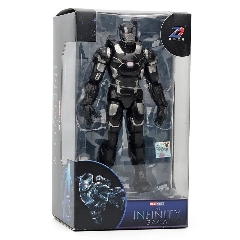 新しいスパイダーマンアイアンマンかわいいとクールなかわいいクリエイティブアニメ周辺子供の漫画アクションフィギュアカラーボックス誕生日ギフト