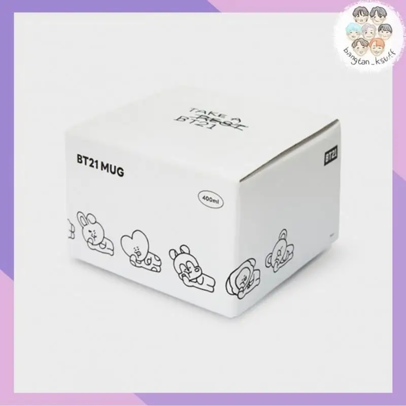 2024 New Line Friends Bt21 tazza in ceramica Mang Koya Rj Kawaii ufficio caffè latte tè colazione tazza da bere cucina regalo di compleanno