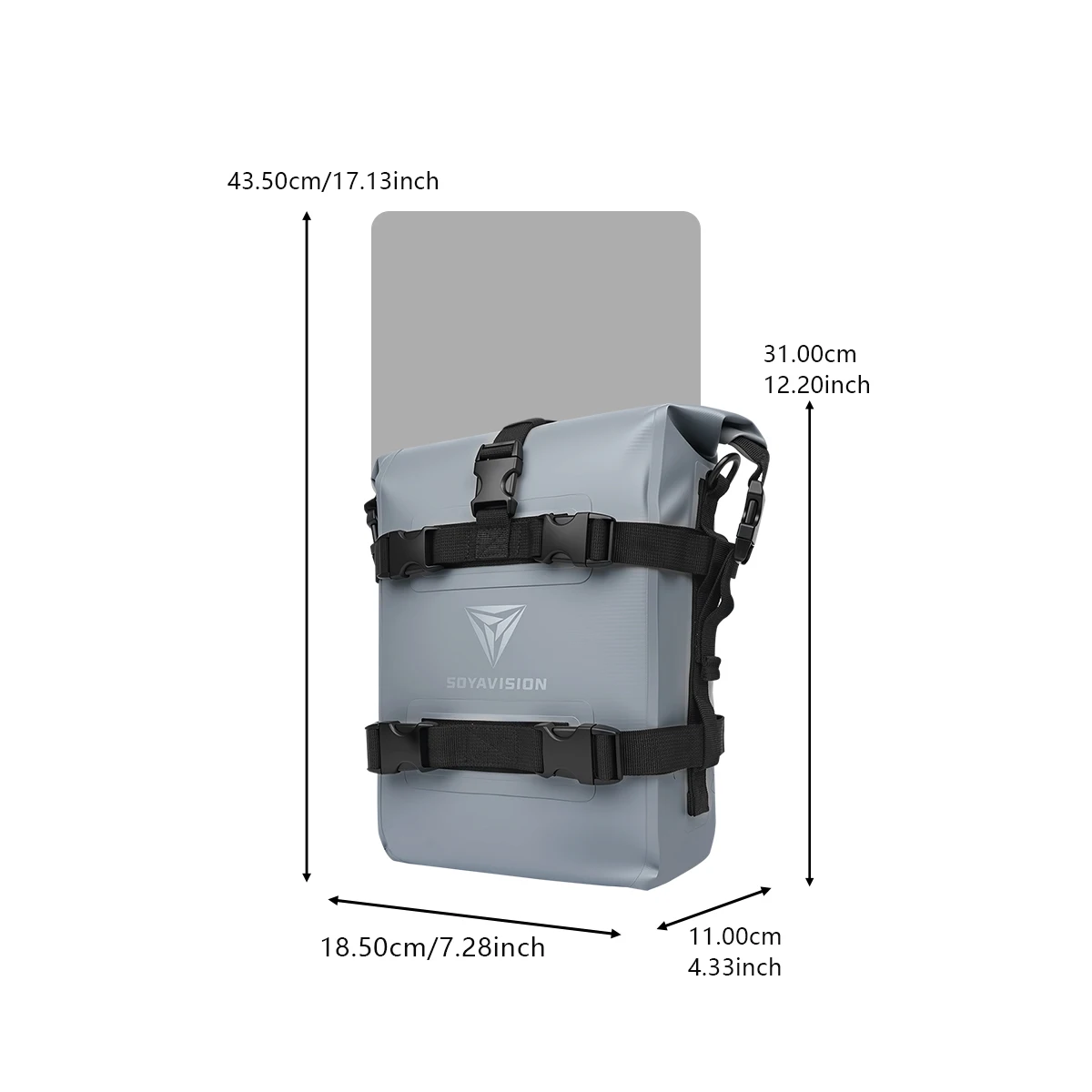 1/2 Stück Motorrad-Seitenrahmen-Sturzbügeltasche, Reparaturwerkzeug-Aufbewahrungstasche, Multifunktionale Motorrad-Tanktasche 8L 10L 12L Wasserdichte Taschen