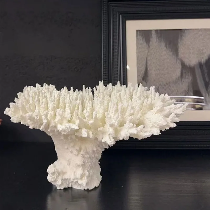 

Modern art geometric simulation coral tree ornament model room sales office living room entrance study desktop decoration