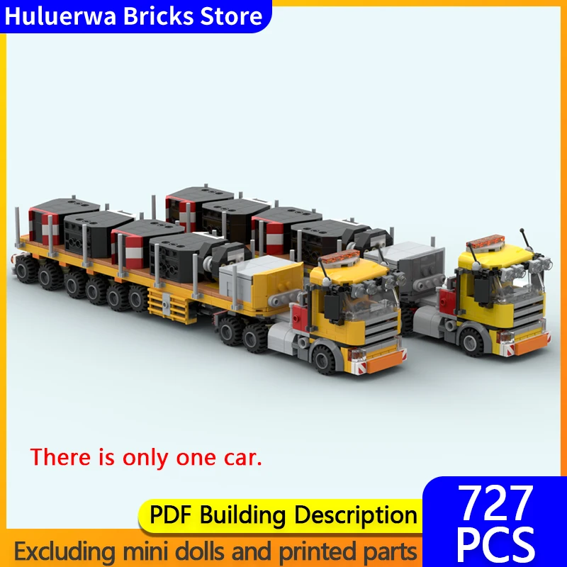 

Модель скоростного гиперкара MOC, строительные кирпичи, сверхмощный бортовой грузовик, модульные технологии, подарки, праздник, сборка, детские игрушки, костюм