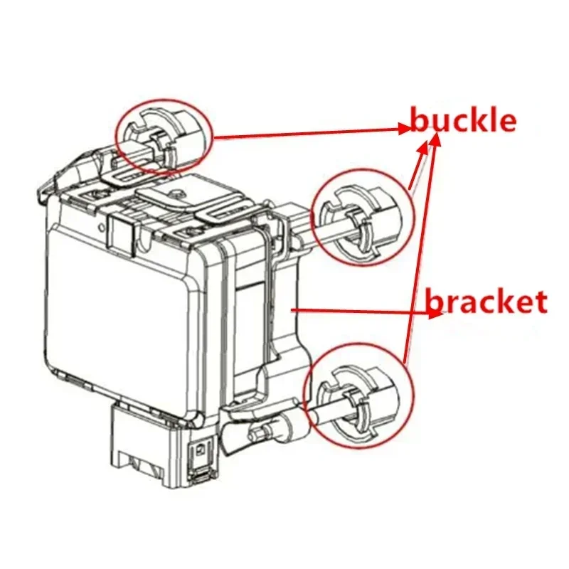 ACC Adaptive Cruise Control Radar Sensor Bracket Repair Kit For Volkswagen Golf 7 Campmobil T5 For Skoda  Octavia For SEAT Leon