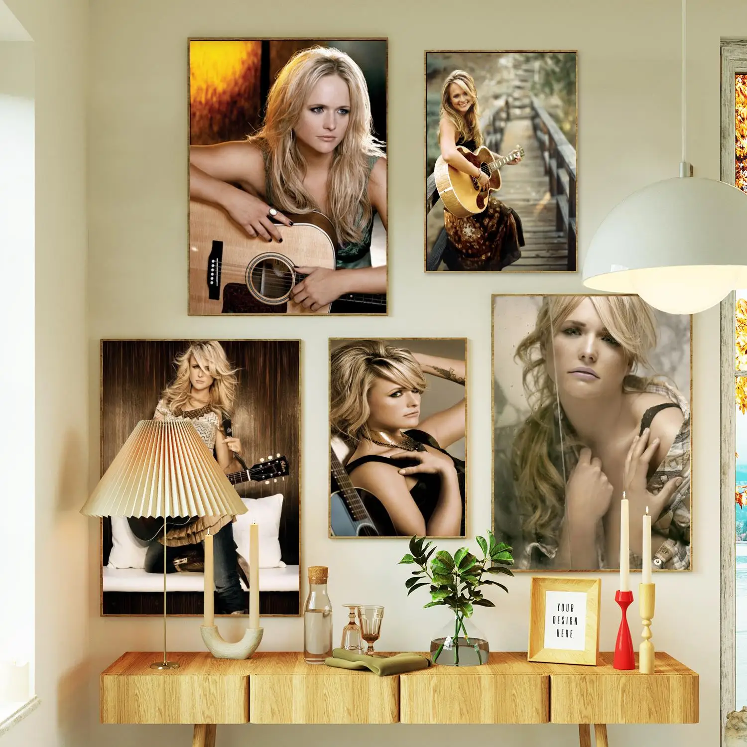 miranda lambert Singer Canvas Painting Poster Prints Wall Art Poster For Modern Family Living Room Home Decor