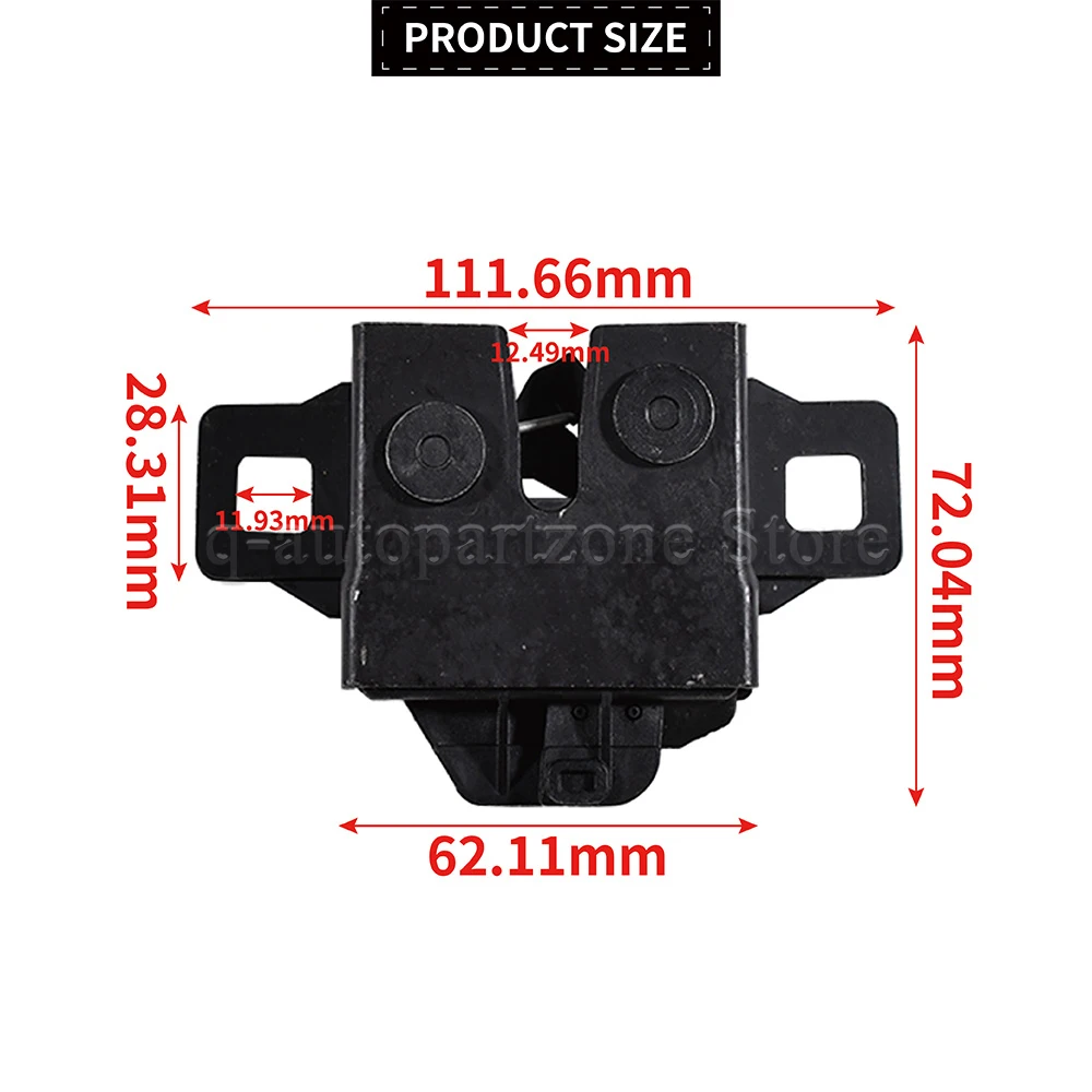 LR065340 Car front Bonnet Hood Latch for Freelander 2 2006- Land Range Rover Evoque 2012- Discovery LR3/LR4 bonnet hood lock YUE