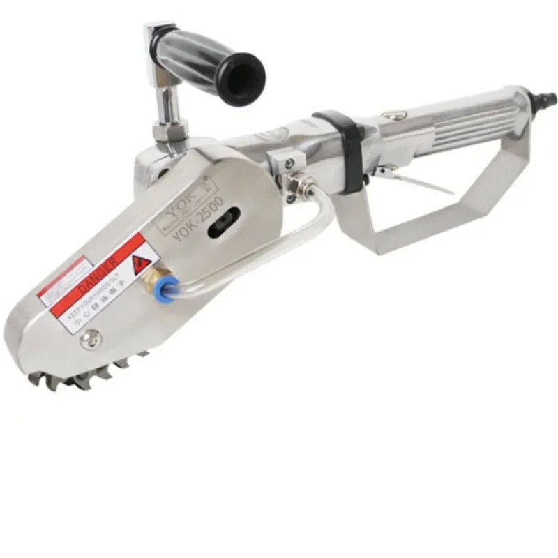 Máquina peladora neumática de cartón, herramienta de corte de bordes de papel, descarga de residuos, herramienta de recorte de cartón corrugado, 12CFM