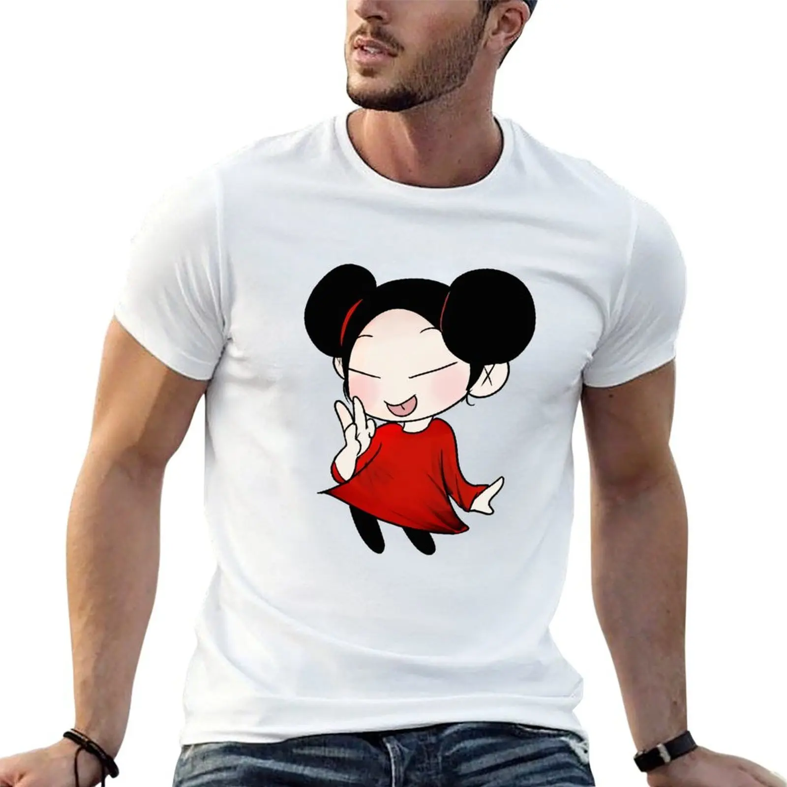 

man t t shirt prints man T-Shirt cotton t pucca for heavy with graphic love shirts shirts funny
