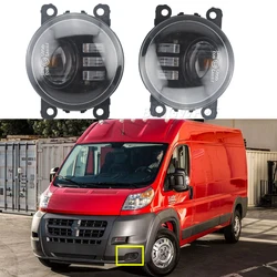 2PCS Fog Light Daytime Running Light Car Front Bumper LED Fog Lamp DRL 12V For Fiat Ducato 250 For Ram Promaster 1500 2500 3500