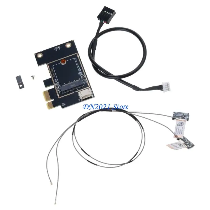 F3KE for M.2 Wifi Card Adapter PCIE PCI-E 1X to NGFF Wireless Card