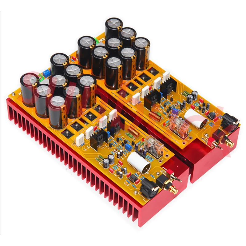 SUNBUCK MK2 MJL4302 MJL4281 Ansemy King zrównoważony wzmacniacz 600W 2.0 dom HiFi zbalansowany wzmacniacz Audio