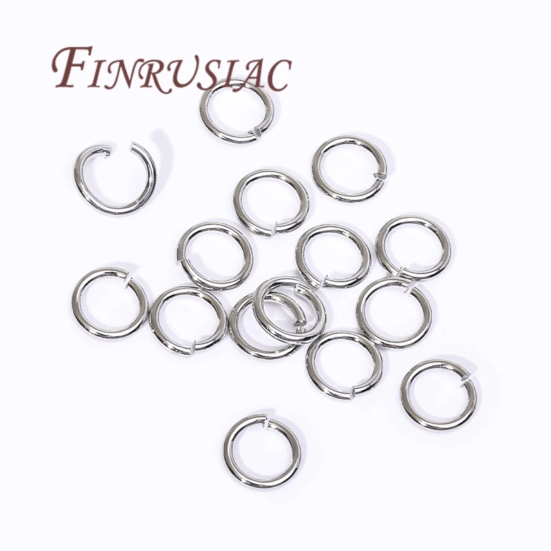 20–200 Stück 3–8 mm vergoldete Spaltringe, offene Biegeringe, Verbinder für DIY-Schmuckherstellung, Verbindungsringe – Detail 16