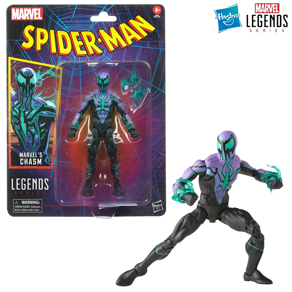 

[In-Stock] Hasbro Marvel Legends Series Chasm Spider-Man 15cm Collectible Anime Action Figure Nice Comic Model Toys