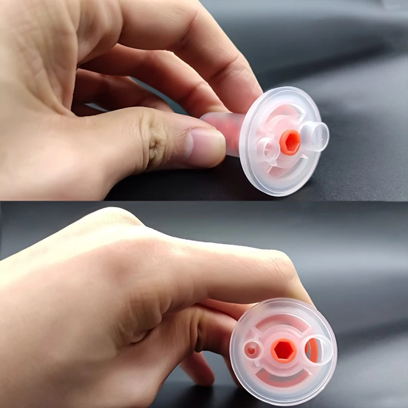 50/100PCS Dental Mischen Tipps Silikon Gummi Mischen Spitze Dental Abdruck Materialien Mischen Rohr Prothese Labor Farbe Rohre – Detail 10