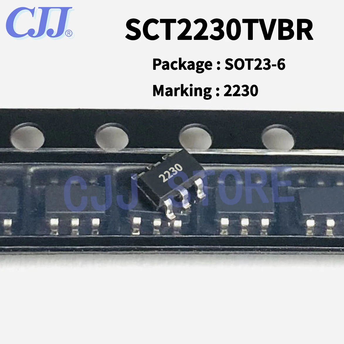 

1~3000PCS/Lot SCT2230TVBR Marking 2230 SCT2230 SOT23-6 IC SMD new and original DC DC Converter