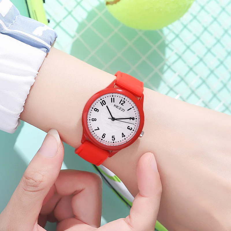 Reloj exclusivo para examen de secundaria para mujer, accesorio para estudiante, diseño de interés especial, Simple, elegante y a la moda, 2023