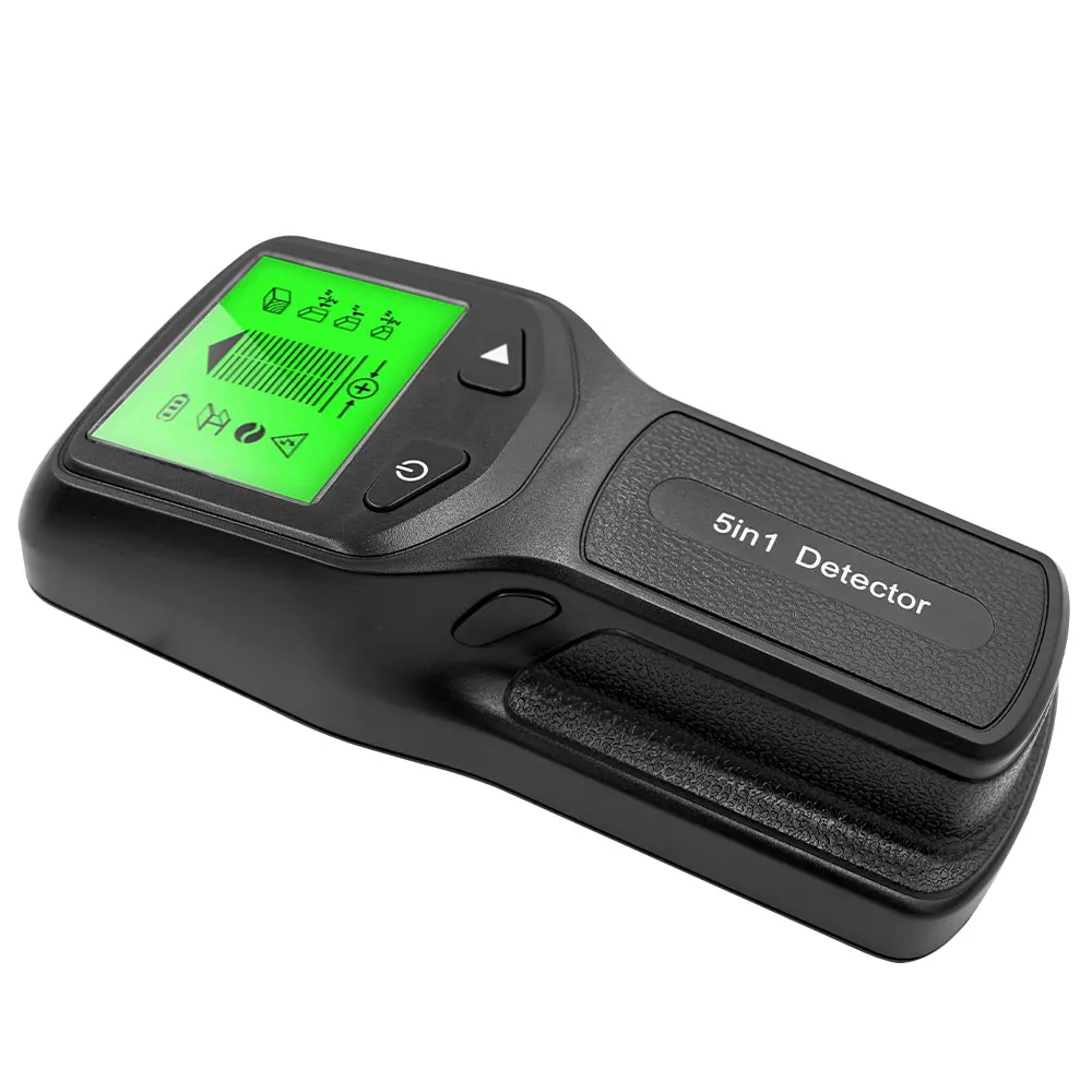 Neuer 5-in-1-Wanddetektor, tragbarer Schraubsäulendetektor, Live-AC-Kabeldetektor, Kabel, PVC-Wasserrohr-Metalldetektor – Detail 11