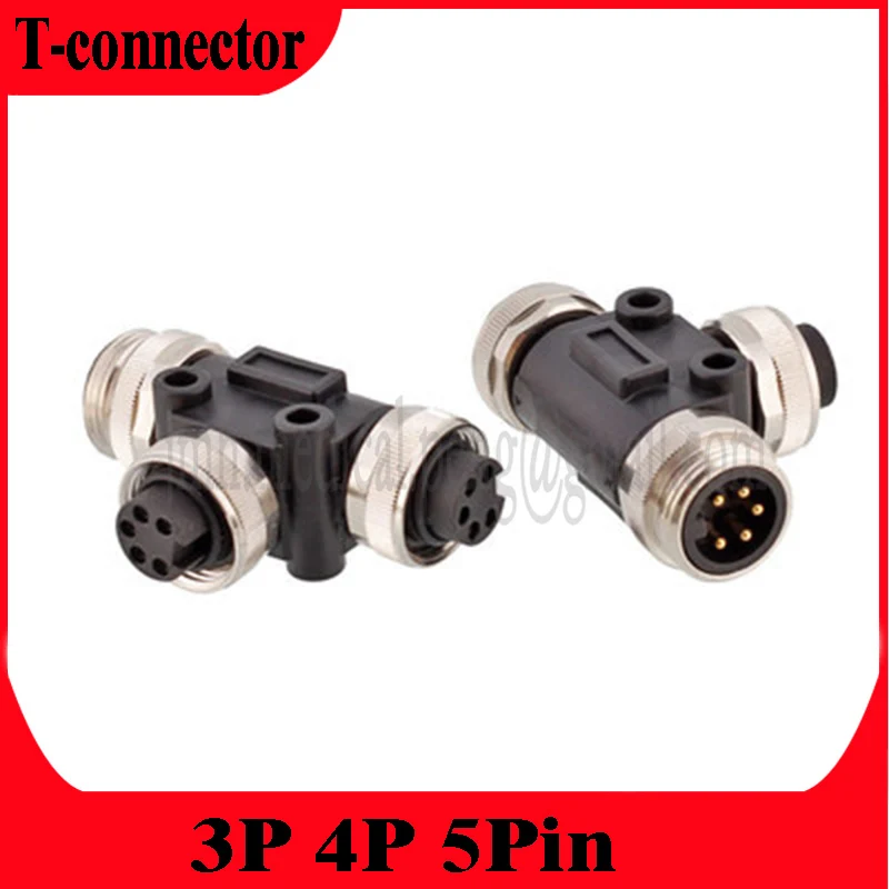 

7/8 T-Splitter Tee High Current Connector 3P 4P 5P Waterproof Plug with Fuse with Wire