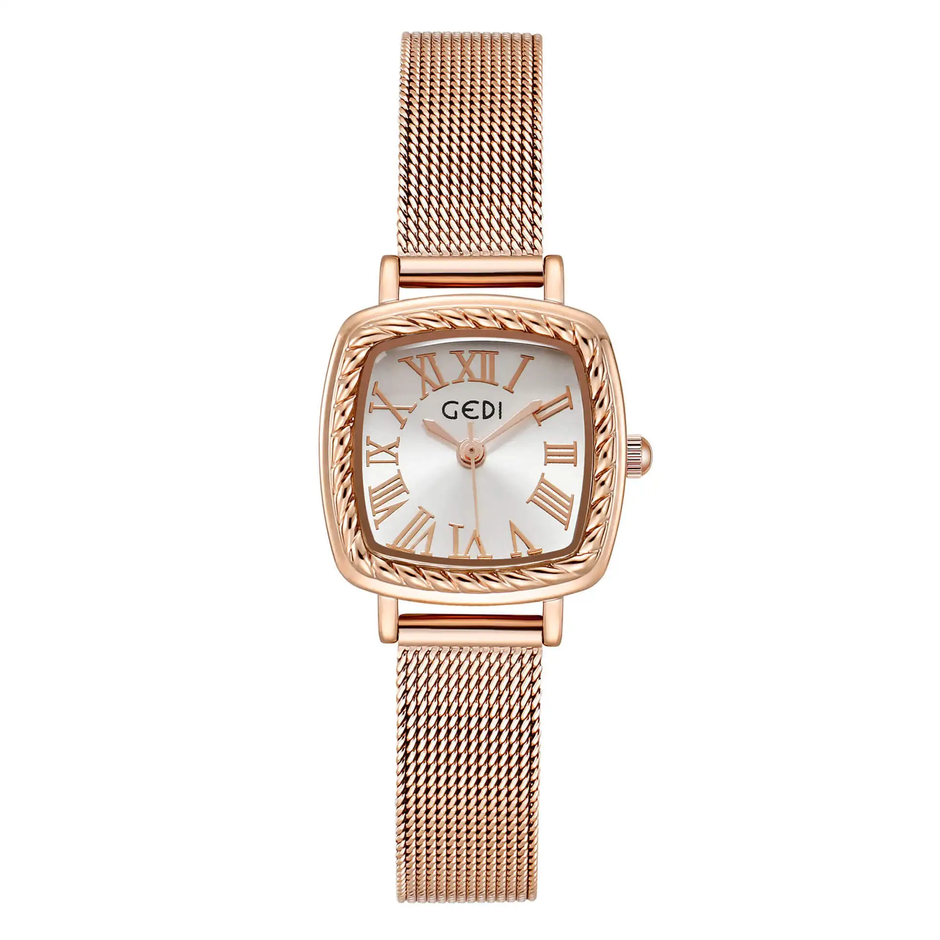 

Универсальные женские часы в стиле ретро, нишевые высококачественные кварцевые часы, женские водонепроницаемые средневековые часы