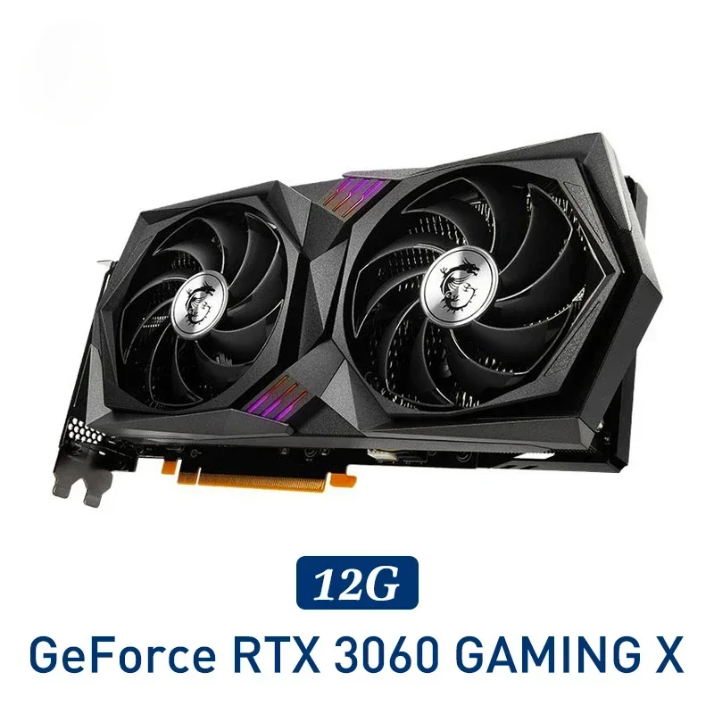 Karta graficzna RTX 3060 GAMING X 12G Gra komputerowa Karta graficzna do komputera stacjonarnego