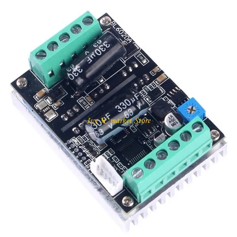 

D7YC 60 В 500 Вт Драйвер трехфазного бесщеточного двигателя для датчиков Холла Двигатели 3D-печати