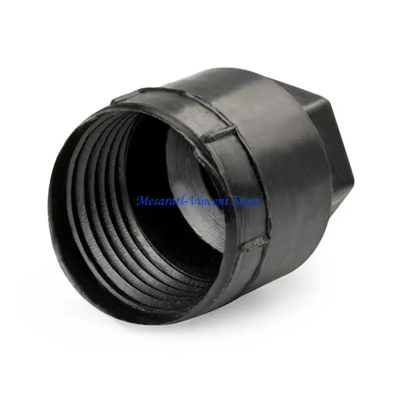 A70F 20 대 자동차 러그 너트 프로텍터 세트 24mm 트럭 휠 유지 보수에 적합한 방지 블랙 플라스틱 캡 15661036