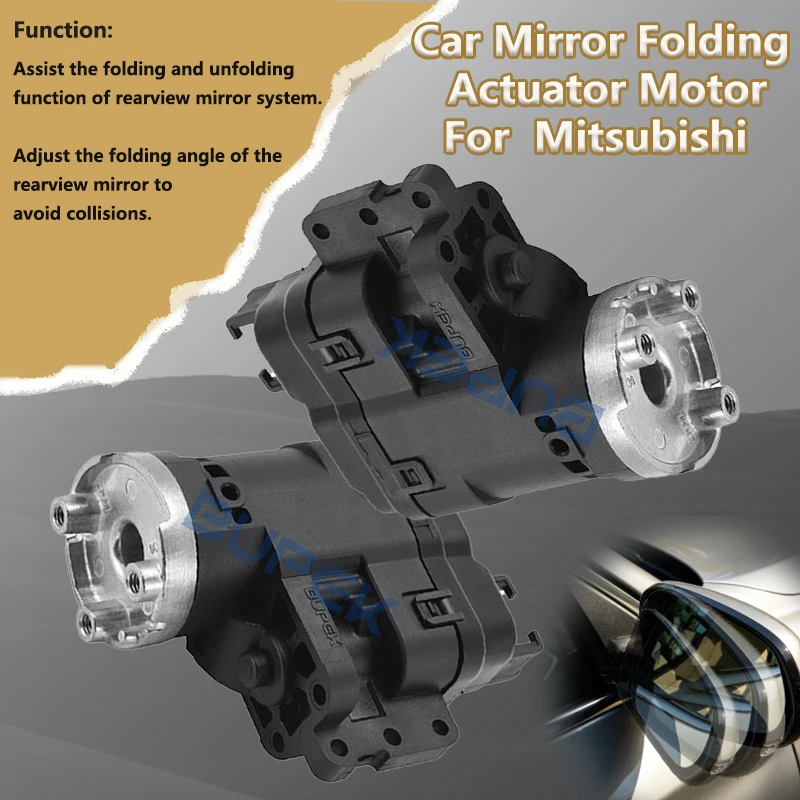 bupek-for-mitsubishi-space-star-2013-2023-strada-triton-mk5-2015-2020-car-side-wing-mirror-folding-motor-actuator-one-click-fold