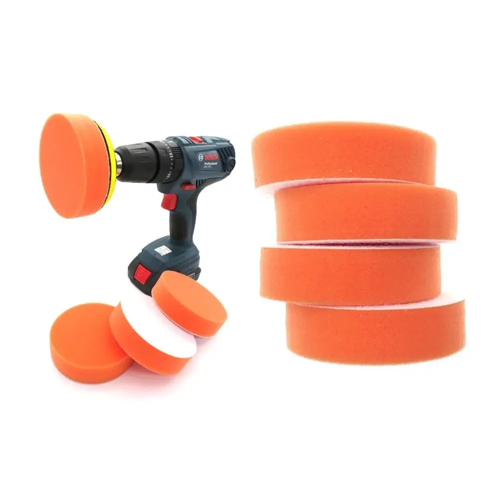 

1 шт., губка для полировки, пенопластовая губка, полировальная подушечка для удаления царапин, полировщик, адаптер для дрели, полировальный диск для автомобиля