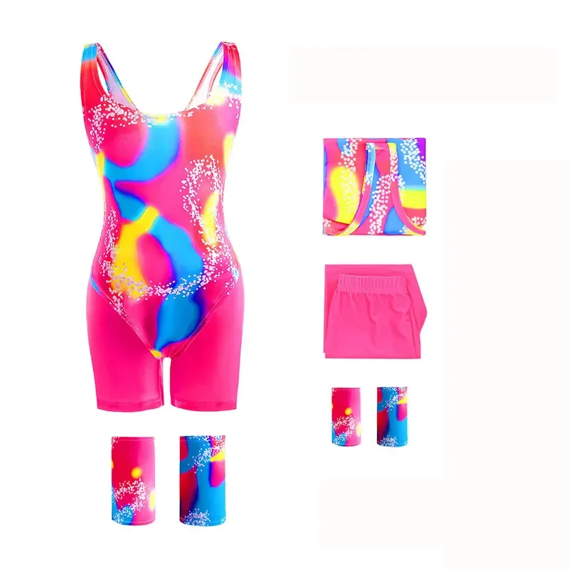 Film per bambini Ken gingling ast petty Ryan Cosplay Ba Bi Costume rosa vestiti Set per ragazzi ragazze Beachwear Day-Glo Outfit