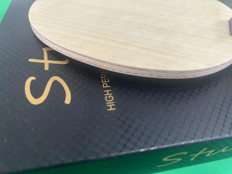 Stuor Sa 7-lagiges Carbon-Innen-Tischtennisschläger, Tischtennisschläger, Ping-Pong-Paddel, Kohlefaser, integriertes AUS + ANGEBOT – Detail 6