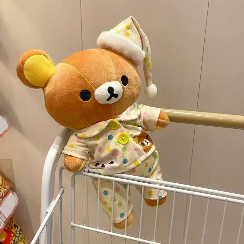 Rilakkuma pop slaapkussen bed pop schattige kleine beer slaapkleding knuffel pop bankkussen kamer decor verrassingsgeschenken